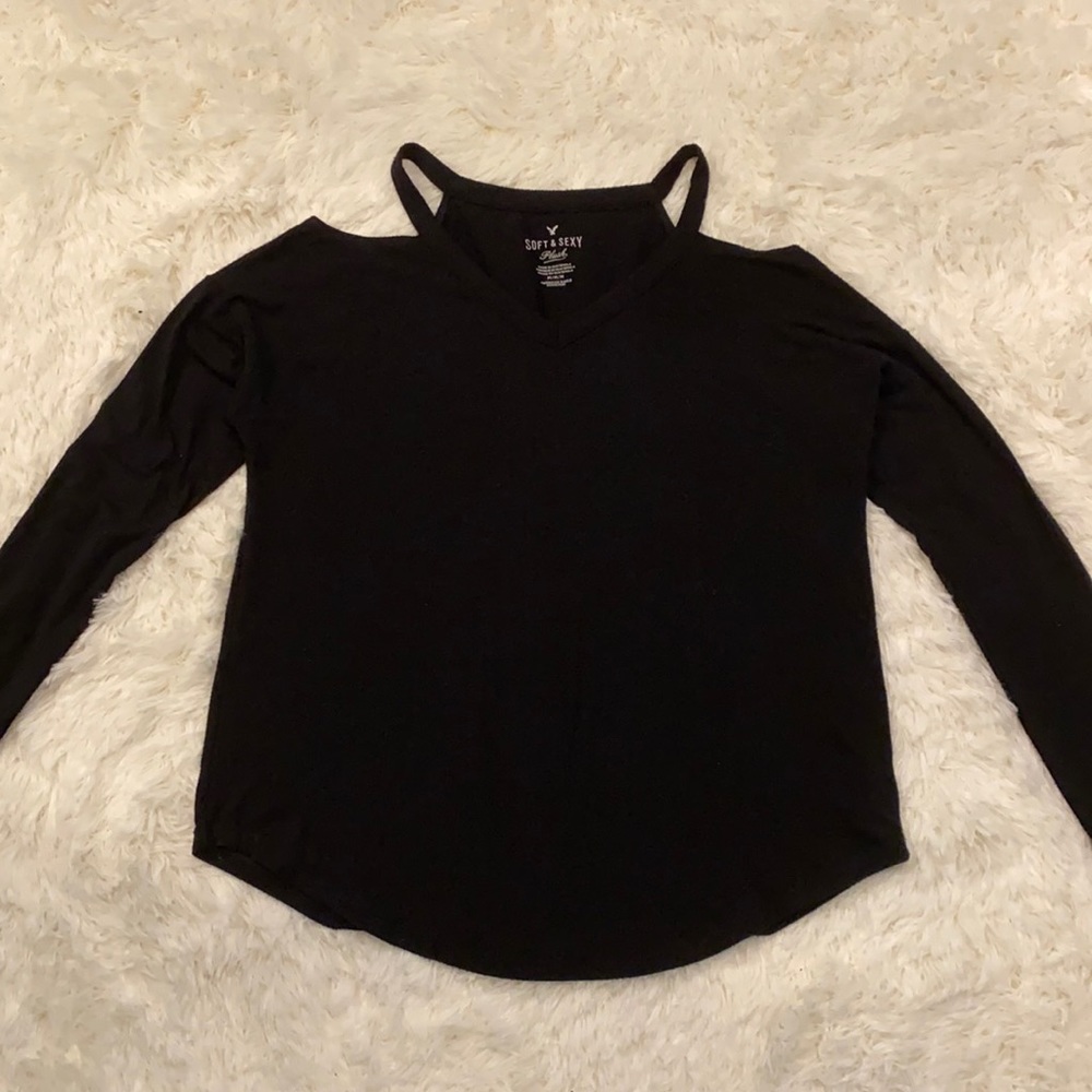 American Eagle Soft & Sexy Off the Shoulder Top
